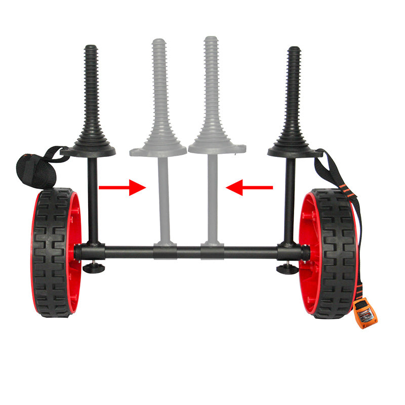 Cambridge Kayaks verstelbare H-trolley