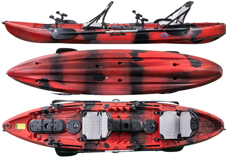 Cambridge Kayak Orca Red and Black