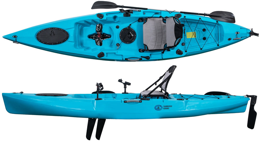 Sailfish Sea Fishing Kayak With Pro Pedal Drive System Blue