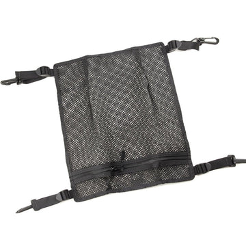 Black Mesh Deck Bag with plastic attachment clips